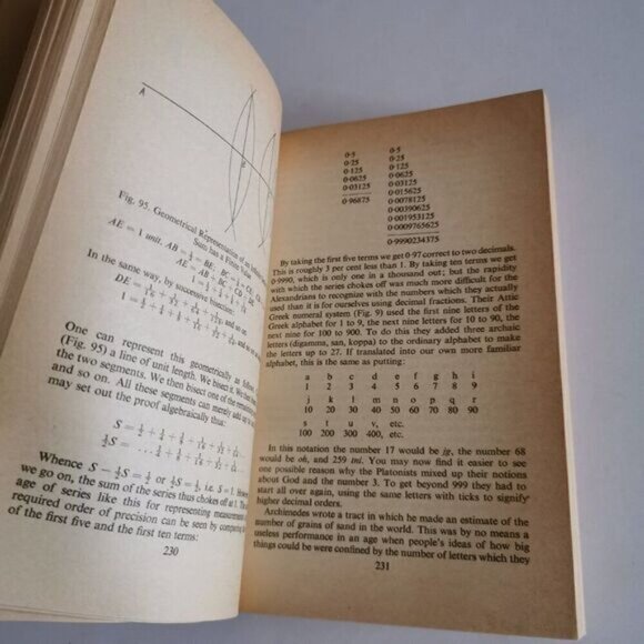 1973 Mathematics for the Million by Lancelot Hogben, Vintage Understanding Maths - Picture 8 of 9